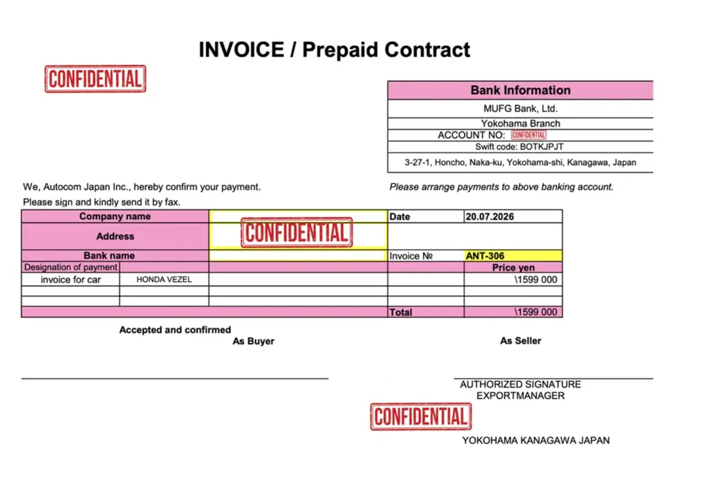 invoice